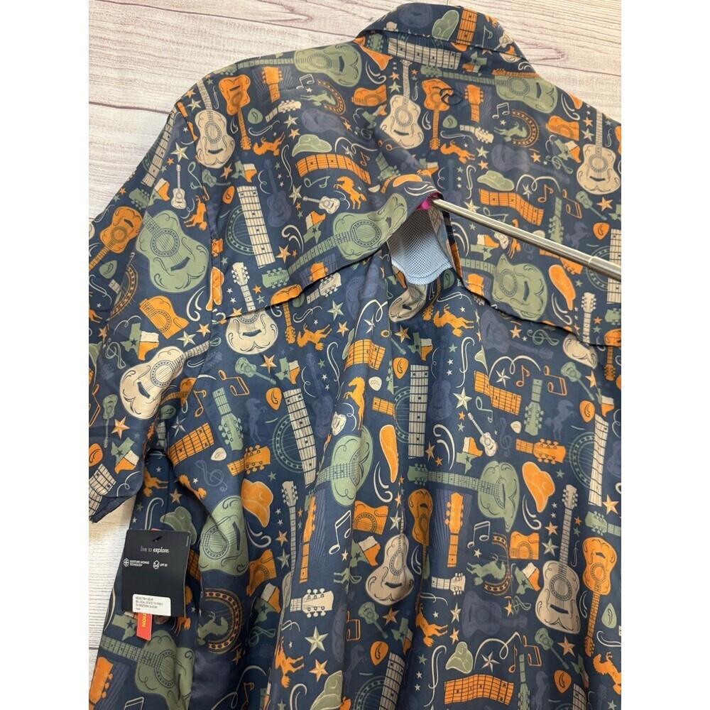 MAGELLAN Fishing Shirt Sz 2XL Academy GREEN - Picture 6 of 13